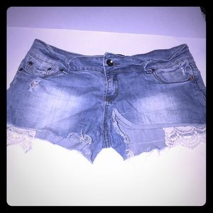 Jean shorts